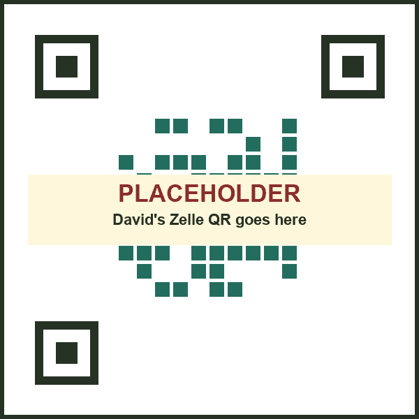 Zelle QR code to pay Koala Tea Kratom